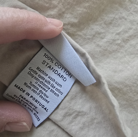 Parachute Duvet Cover and Pillowcases in Bone 100% Cotton - Picture 9 of 12